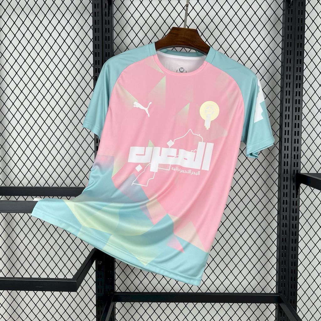 MAILLOT MAROC ROSE